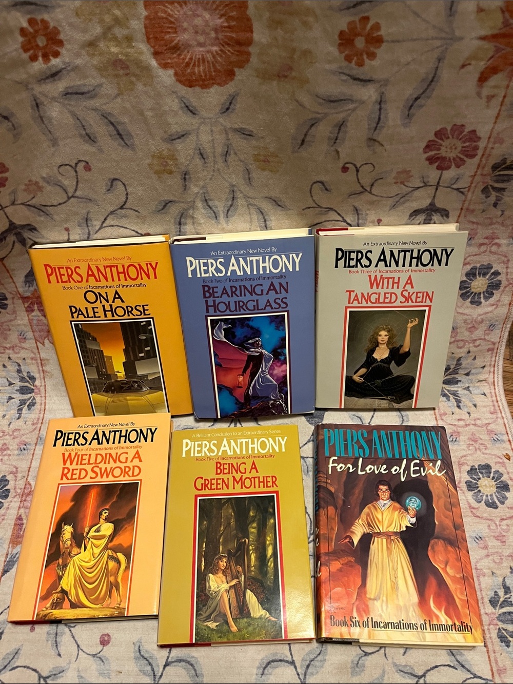 Incarnations of Immortality series by Piers Anthony